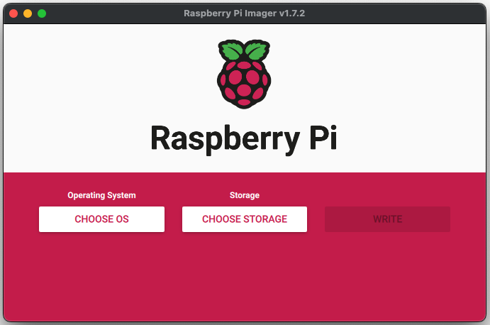 Open Raspberry Pi Imager